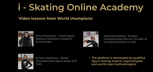 Ice Skating Course: Spirals: Coach - Alexandra Ievleva - Russian Championship Winner - 12 months access (English language)