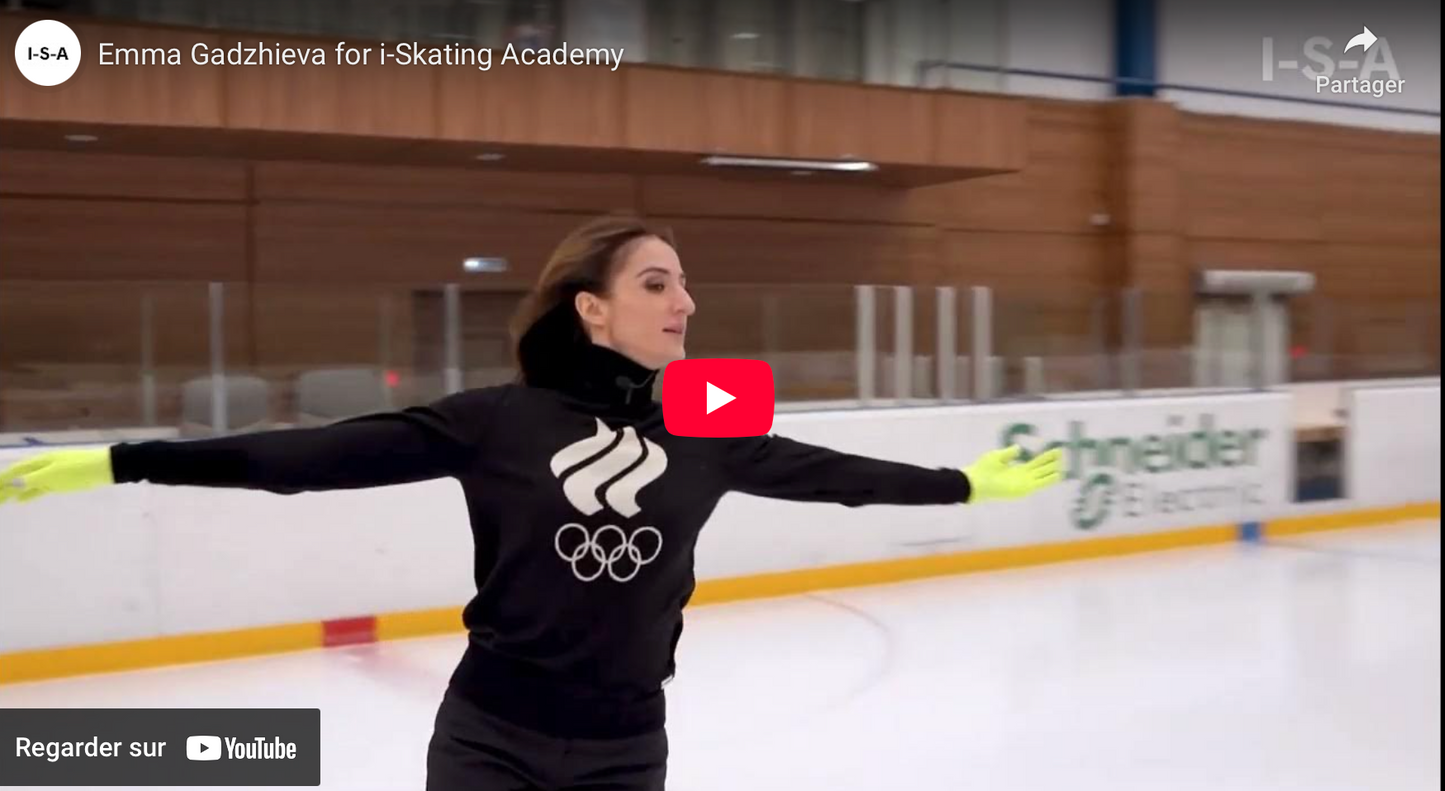 Ice Skating Course: Edges and balance: Coach - Emma Gadzhieva - World Championships ice skater - 12 months access (English language)